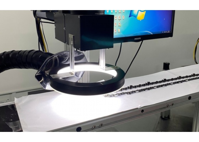 紫外激光打標機在電容電阻上的應用