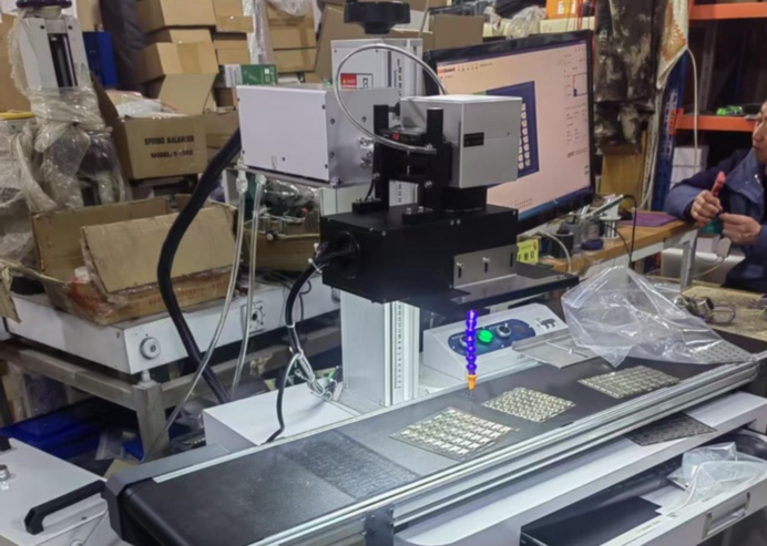 紫外激光打標機在線纜打碼中的應用